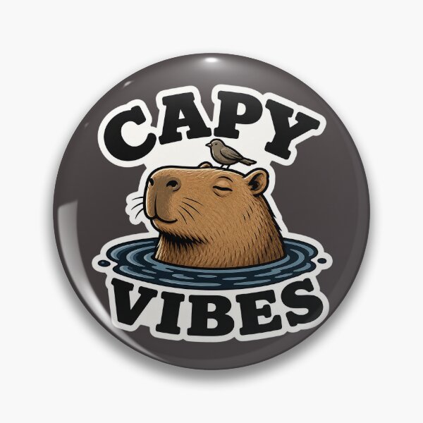 Artikelvorschau, Capy Vibes Capybara T-Shirt – Chilliges Capybara-Meme-Shirt/Niedliches, entspannendes Tier-T-Shirt entworfen und verkauft von Halejo68.