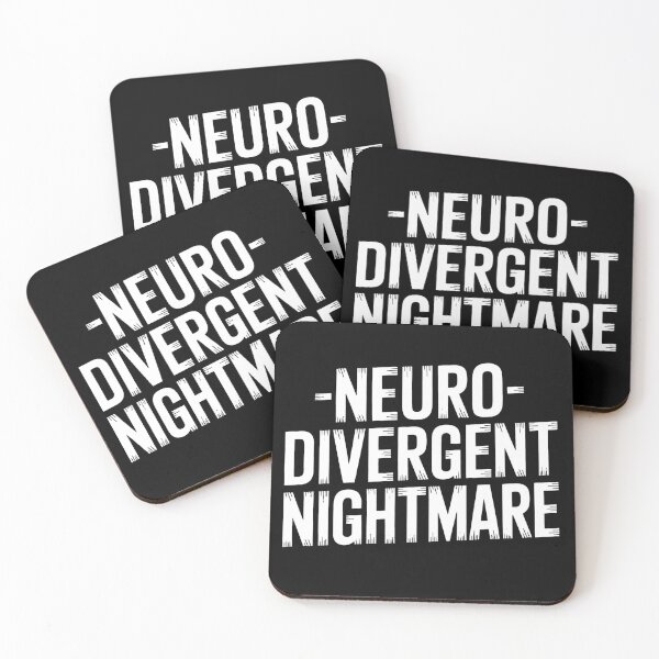 Item preview, Neurodivergent Nightmare Funny Autism ADHD Humor Gift designed and sold by Say It With Ink.
