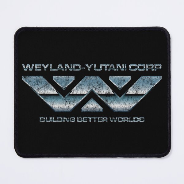 Item preview, Alien Weyland Yutani Corp Metallic Logo Distressed designed and sold by Power Up Prints.
