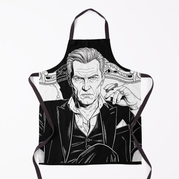 Item preview, Noir Gangster Portrait in Ornate Chair designed and sold by PixorStudio.