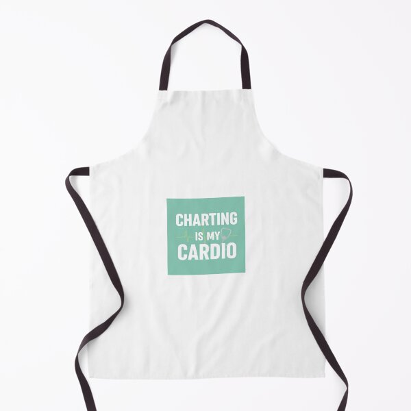 Item preview, `Charting Is My Cardio - Funny Nurse Workout Quote` designed and sold by Petringo.
