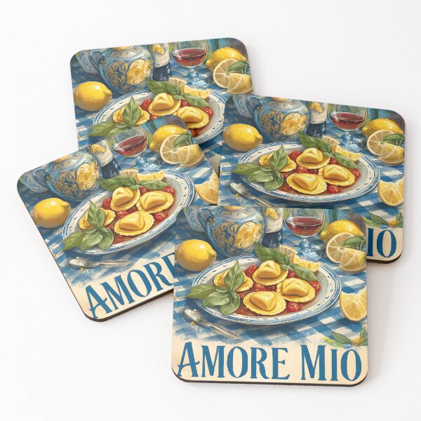 Item preview, Delicious Italian Ravioli with Wine and Lemons designed and sold by Artessie.
