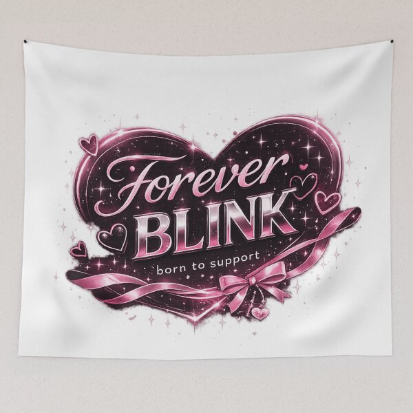 Item preview, Forever A Blink – K-Pop Fan Inspired Pink Aesthetic Design designed and sold by storeAC.