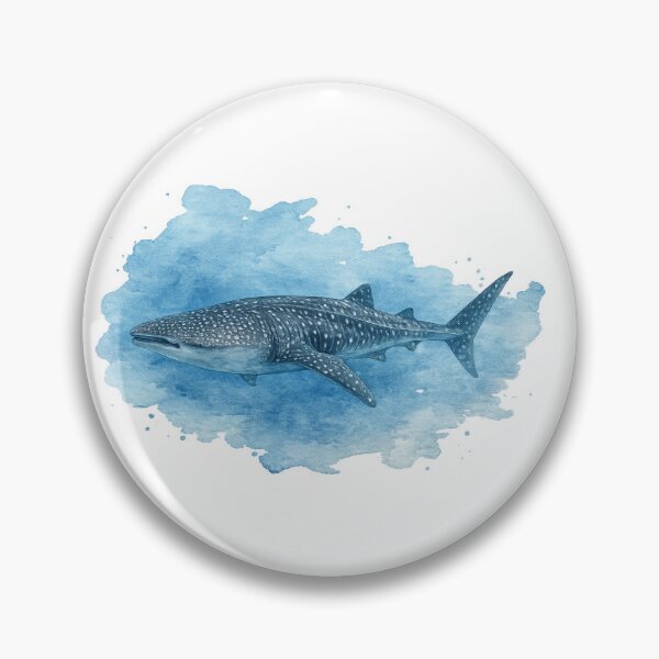 Item preview, Watercolor Whaleshark designed and sold by MariahLovesSharks.