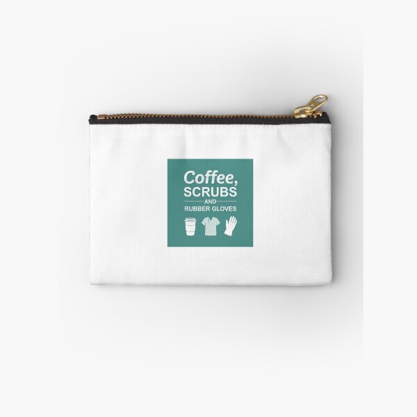 Item preview, `Coffee Scrubs and Rubber Gloves - Funny Nurse Life Quote` designed and sold by Petringo.