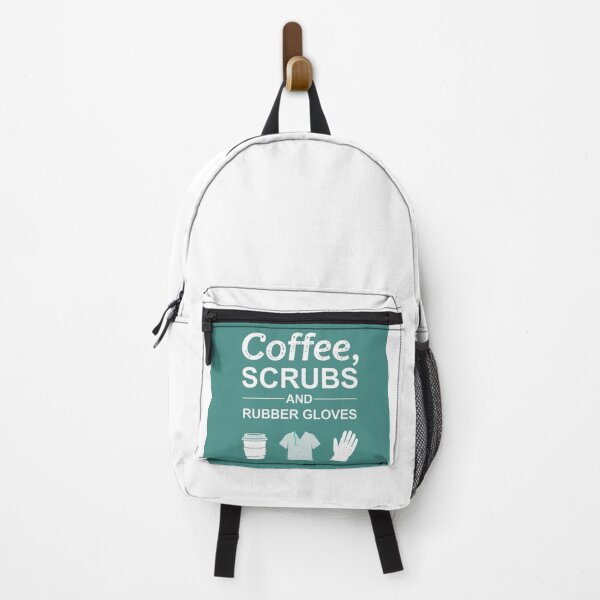 Item preview, `Coffee Scrubs and Rubber Gloves - Funny Nurse Life Quote` designed and sold by Petringo.
