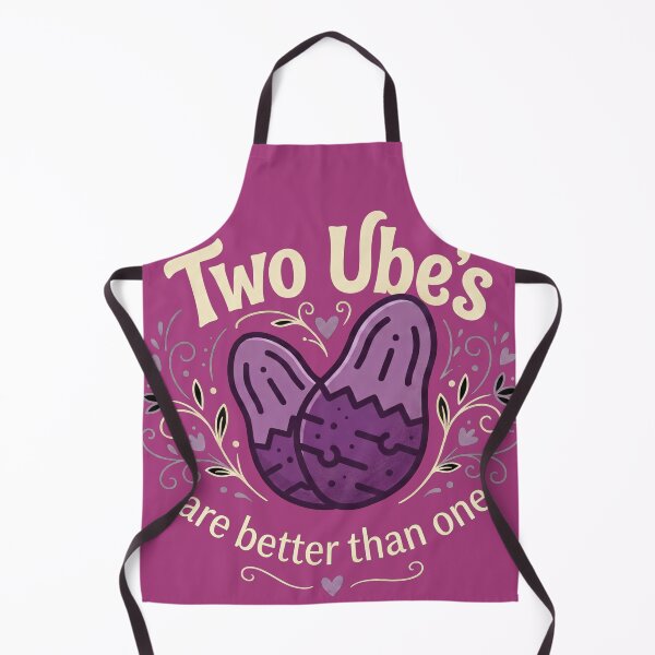 Item preview, “Two Ubes Are Better Than One” designed and sold by Applecrunch.