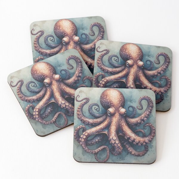 Item preview, Escape Artist - The Octopus Who Outsmarted The Aquarium designed and sold by TamaraWabe.