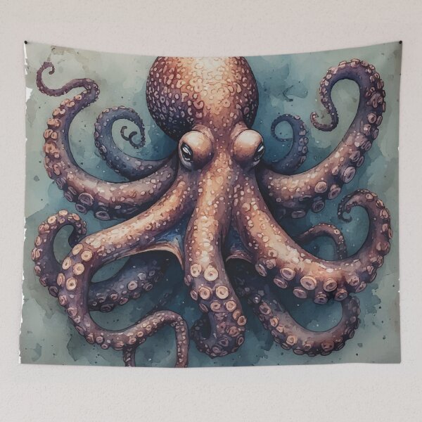 Item preview, Escape Artist - The Octopus Who Outsmarted The Aquarium designed and sold by TamaraWabe.