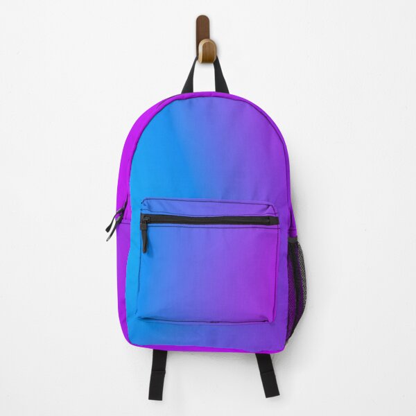 Item preview, Blue Purple Aura Gradient - Cosmic Calm Aesthetic - Cool Backpack designed and sold by 21 Tulips.