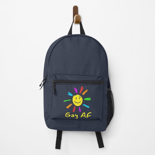 Item preview, Happy Rainbow Sunshine Doodle Gay AF designed and sold by TackyTime.