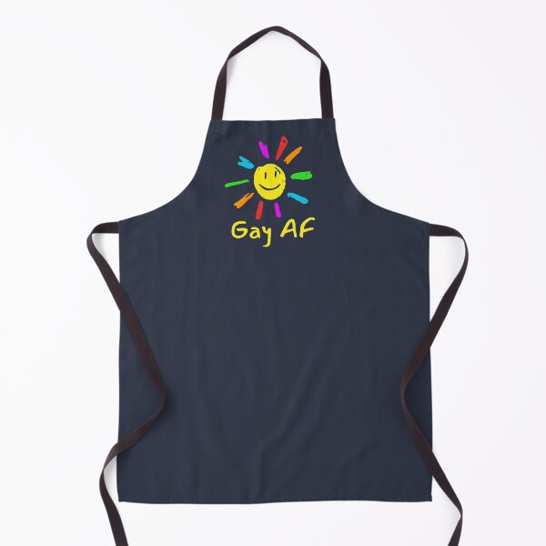 Item preview, Happy Rainbow Sunshine Doodle Gay AF designed and sold by TackyTime.