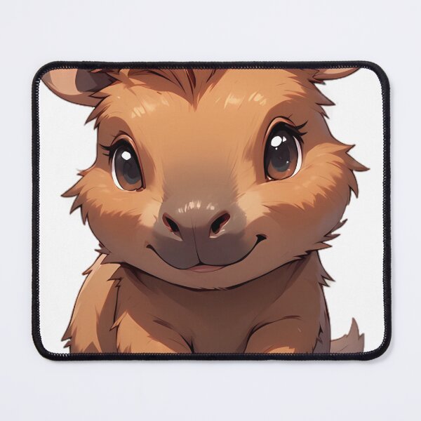 Item preview, Chibi Baby Capybara Quokka Hybrid Friend - "Smiling Floof designed and sold by creativepers.