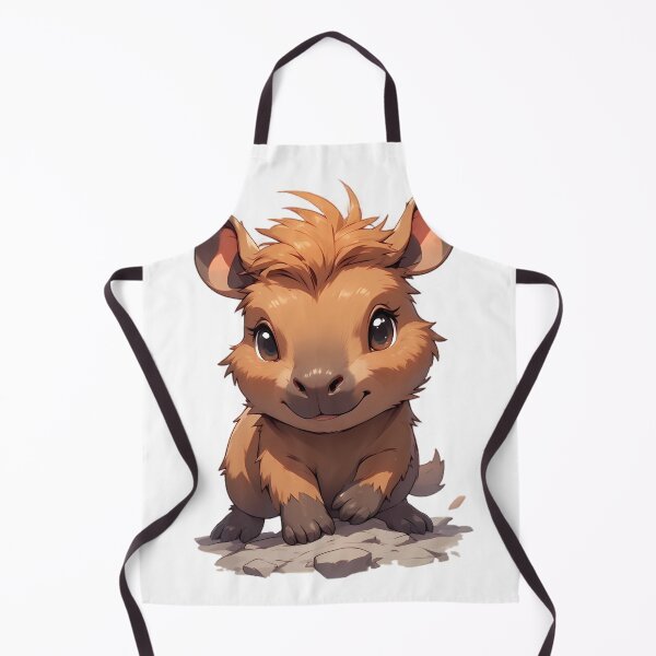 Item preview, Chibi Baby Capybara Quokka Hybrid Friend - "Smiling Floof designed and sold by creativepers.