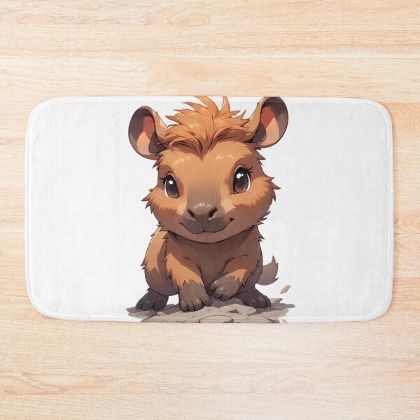 Item preview, Chibi Baby Capybara Quokka Hybrid Friend - "Smiling Floof designed and sold by creativepers.