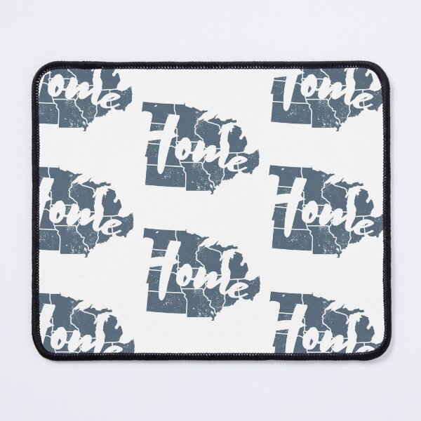 Item preview, Distressed Midwest “Home” Map Design | Rustic Regional Pride Graphic designed and sold by Creatively Torn.