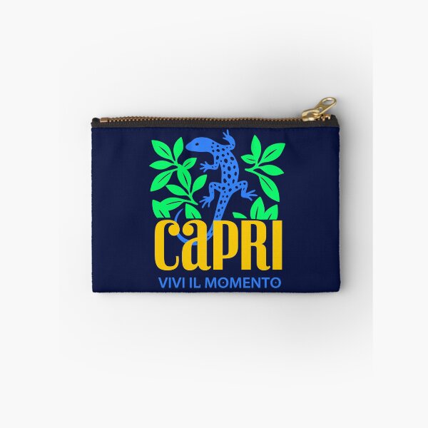 Item preview, Capri Italy Blue Lizard Summer Mediterranean Art designed and sold by LinaValearte.
