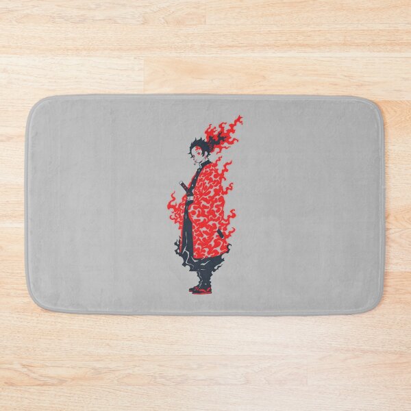 Item preview, Intense Red Flame Samurai Warrior Anime Art designed and sold by RamyGallery.
