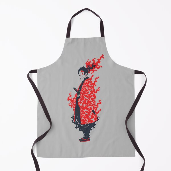 Item preview, Intense Red Flame Samurai Warrior Anime Art designed and sold by RamyGallery.