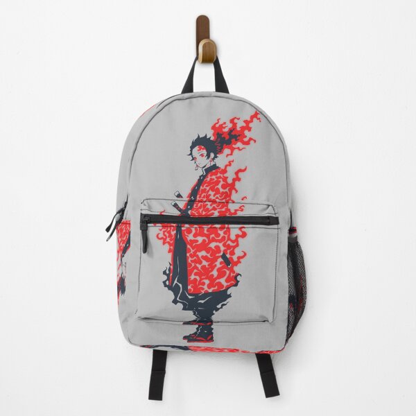 Item preview, Intense Red Flame Samurai Warrior Anime Art designed and sold by RamyGallery.