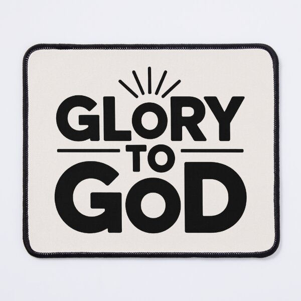 Item preview,  Glory To God Christian T-Shirt | Bold Minimalist Faith Religious Gift designed and sold by EvolusionPro.