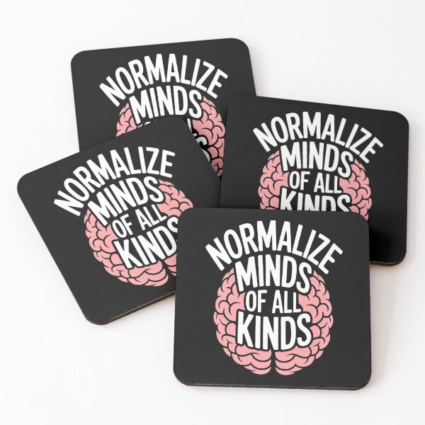 Item preview, Normalize Minds of All Kinds Neurodiversity Autism ADHD Gift designed and sold by Say It With Ink.