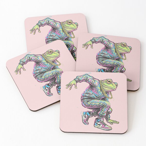 Item preview, Hip Hop Frog Illustration designed and sold by MahanArts.