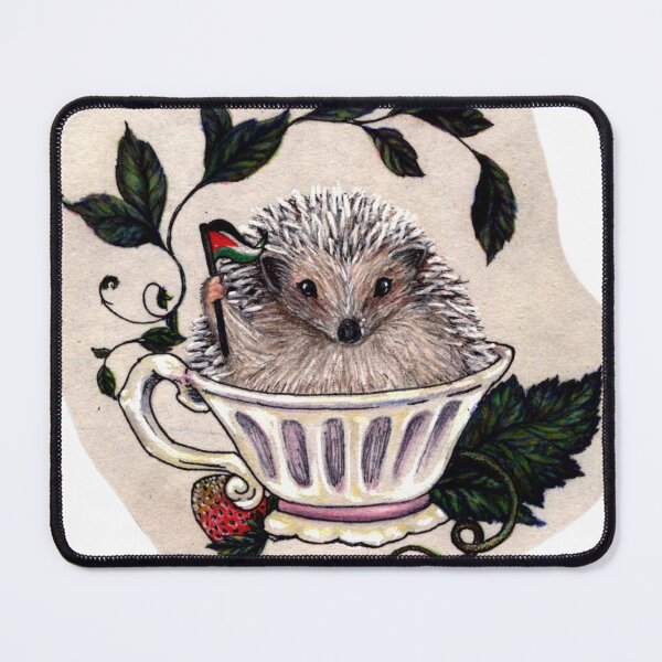 Item preview, Free Palestine Hedgehog designed and sold by AngelAshwoodArt.