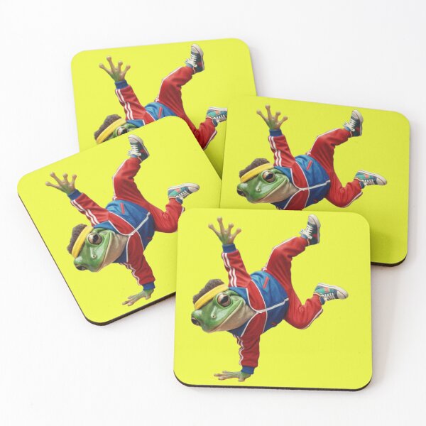 Item preview, Breakdancer Frog Illustration designed and sold by MahanArts.