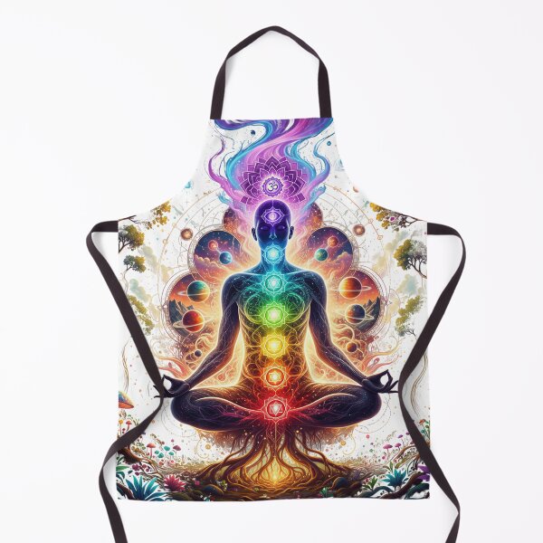 Item preview, Seven Chakra Meditation Spiritual Energy Art designed and sold by Googlgoo.