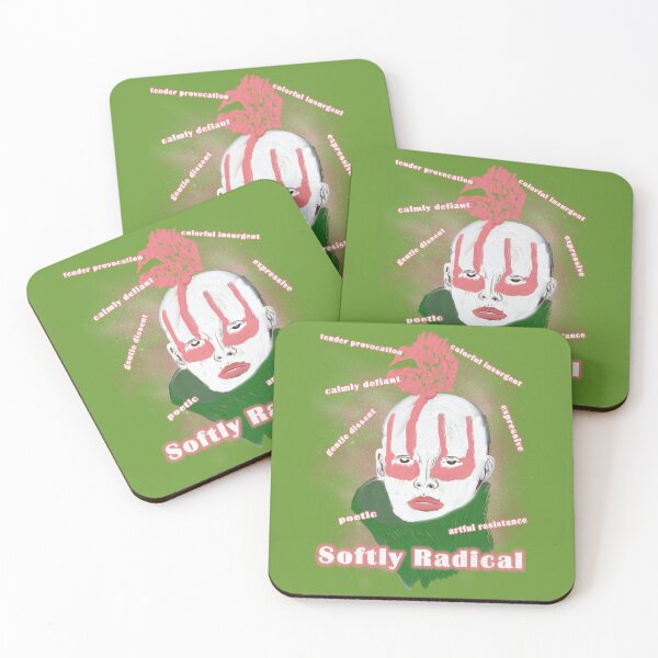 Item preview, Softly Radical: The Bloom of Defiant Calm designed and sold by Getrealdesigns.