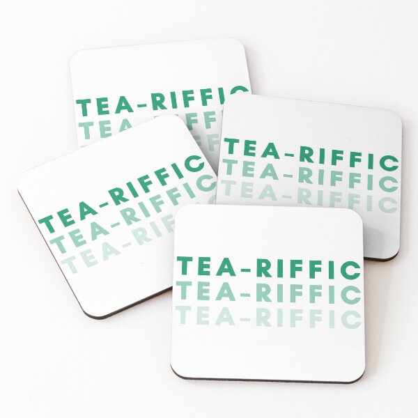 Item preview, Retro Faded Tea-riffic Matcha Typography designed and sold by LekkieStudioArt.