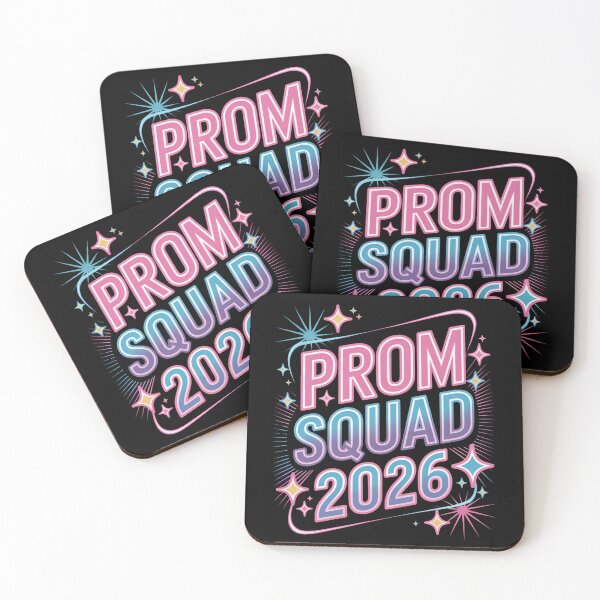 Item preview, Prom Squad 2026 Neon Retro Stars T-Shirt — Girls Prom Night Squad Shirt V1 designed and sold by DarylWelsh2024.