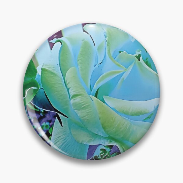 Artikelvorschau, GIGA Groovy Briefmarken – GRÜN-BLAU – WUNDERSCHÖNE BLÜTEN entworfen und verkauft von Giga Gorgeous Blooms.