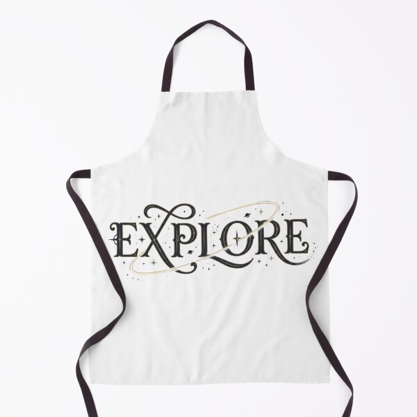 Item preview, Vintage Ornate Explore Typography - Cosmic Space Adventure Design designed and sold by AuraDraftStudio.