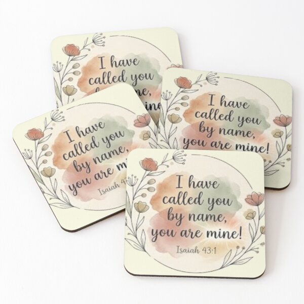 Item preview, Isaiah 43:1 - Called By Name (GardenReign Signature Watercolor) designed and sold by GardenReign.