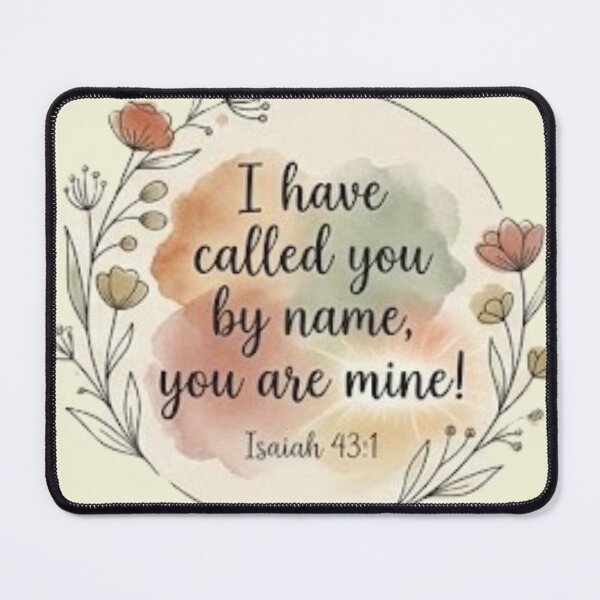 Item preview, Isaiah 43:1 - Called By Name (GardenReign Signature Watercolor) designed and sold by GardenReign.