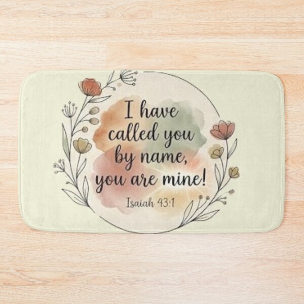 Item preview, Isaiah 43:1 - Called By Name (GardenReign Signature Watercolor) designed and sold by GardenReign.