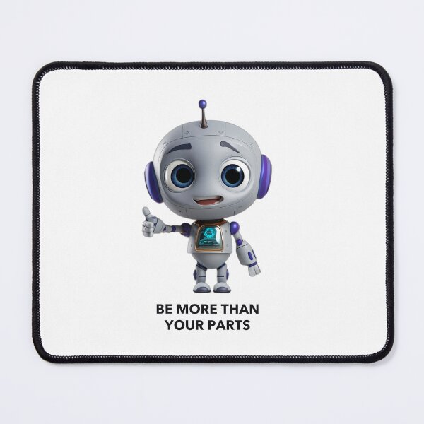 Item preview, Geary Bot™ — Be More Than Your Parts (Thumbs Up) designed and sold by Gearybot.