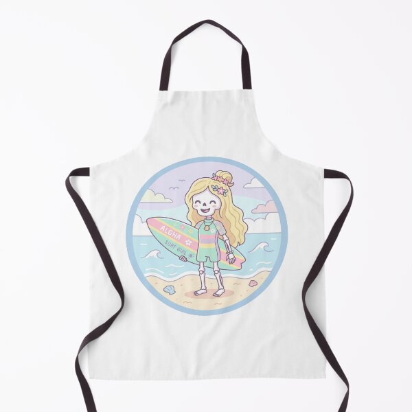 Item preview, Surfer Girl Skeleton Cute designed and sold by PaigePolyArt.