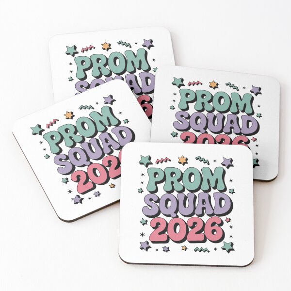 Item preview, Prom Squad 2026 Groovy Pastel Bubble T-Shirt — Retro Girls Prom Night Squad Shirt V1 designed and sold by DarylWelsh2024.