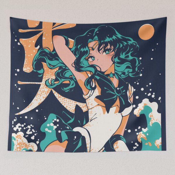 Item preview, Sailor Neptune Beach Nights  designed and sold by AnimeArsenalPrints.