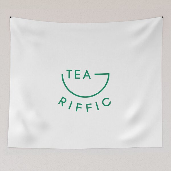 Item preview, Minimalist Tea-riffic Matcha Cup Typography designed and sold by LekkieStudioArt.