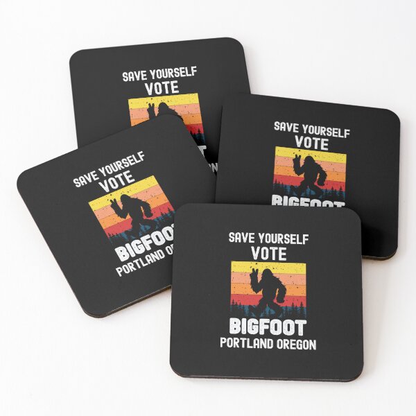 Item preview, Portland Oregon - Vote Bigfoot Save Yourself! designed and sold by WigOutlet.