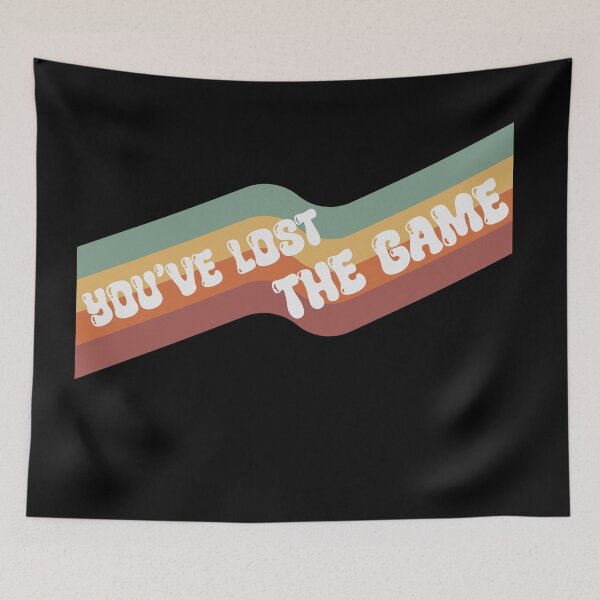 Item preview, “You’ve Lost The Game”  Retro Wave designed and sold by Vileprint.