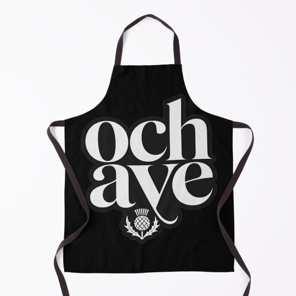 Item preview, Och Aye Minimal Scottish Typography Thistle Pride Design designed and sold by ArcanePrintsxo.