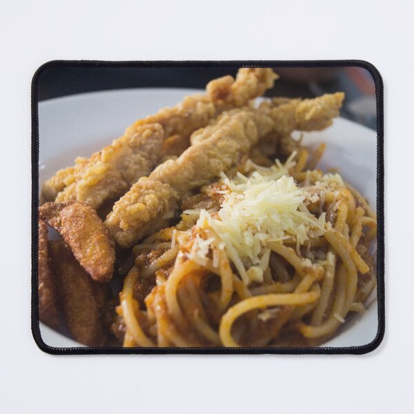 Item preview, Plate of Pasta, Potaoes and Chickens designed and sold by ROSE ANN BANILAR.
