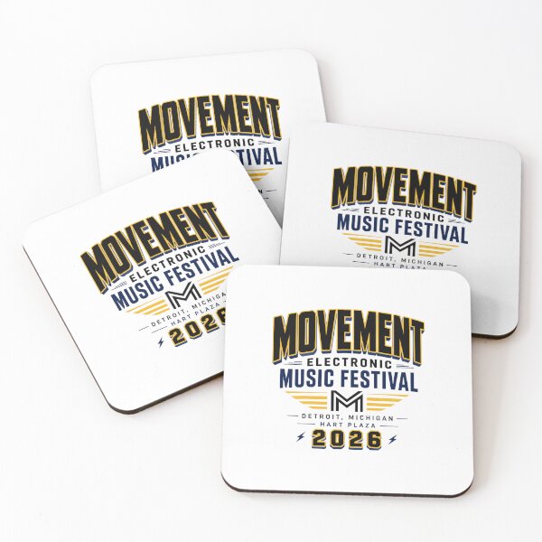 Item preview, Diseño del Movement Electronic Festival Detroit 2026 designed and sold by Combat Skies.