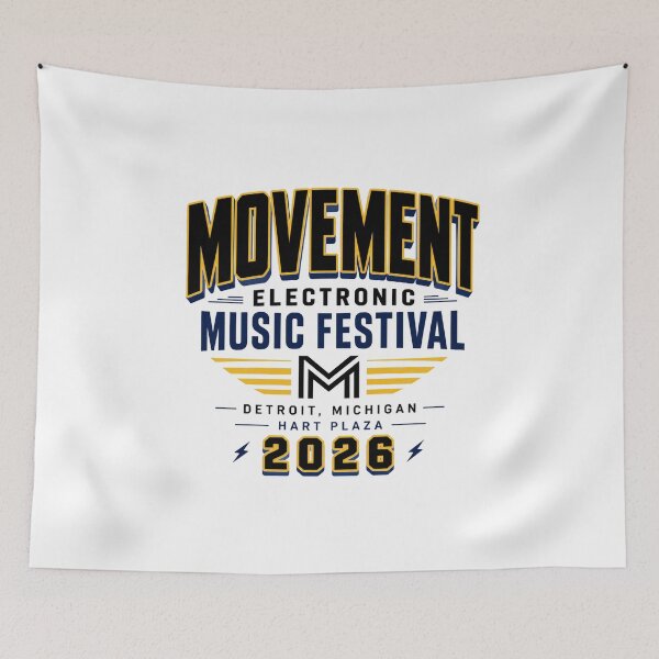 Item preview, Movement Electronic Festival Detroit 2026 Design designed and sold by Combat Skies.