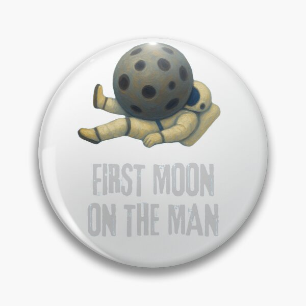Item preview, First moon on the man designed and sold by LagoonandBeans.